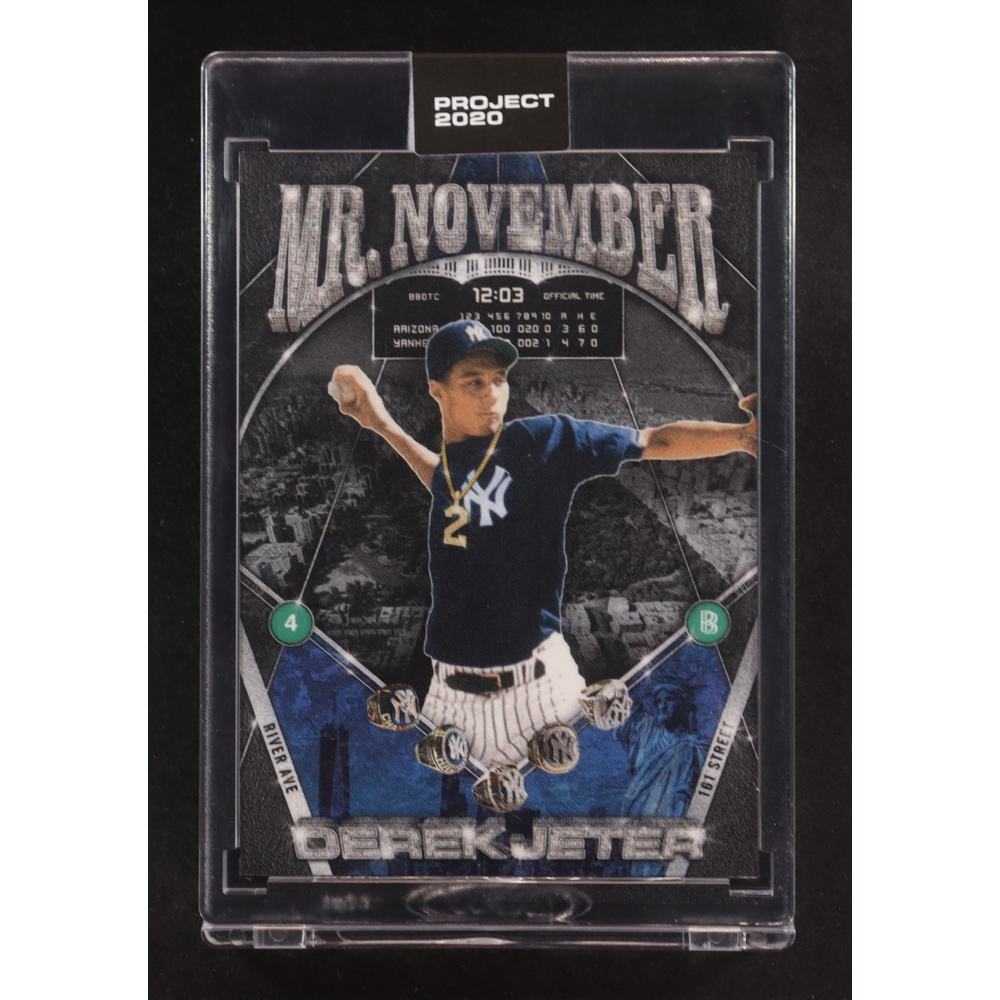 Derek Jeter 2020 Topps Project 2020 #132 / Ben Baller at PristineAuction.com