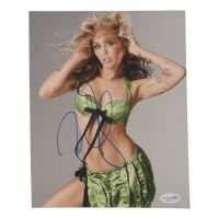 Miley Cyrus Signed 8x10 Photo (ACOA) at PristineAuction.com