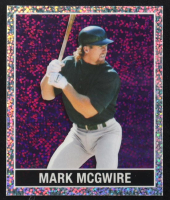 Mark McGwire 2025 Leaf 15th Anniversary '48 Leaf Purple Sparkles #48B112 #5/7 at PristineAuction.com