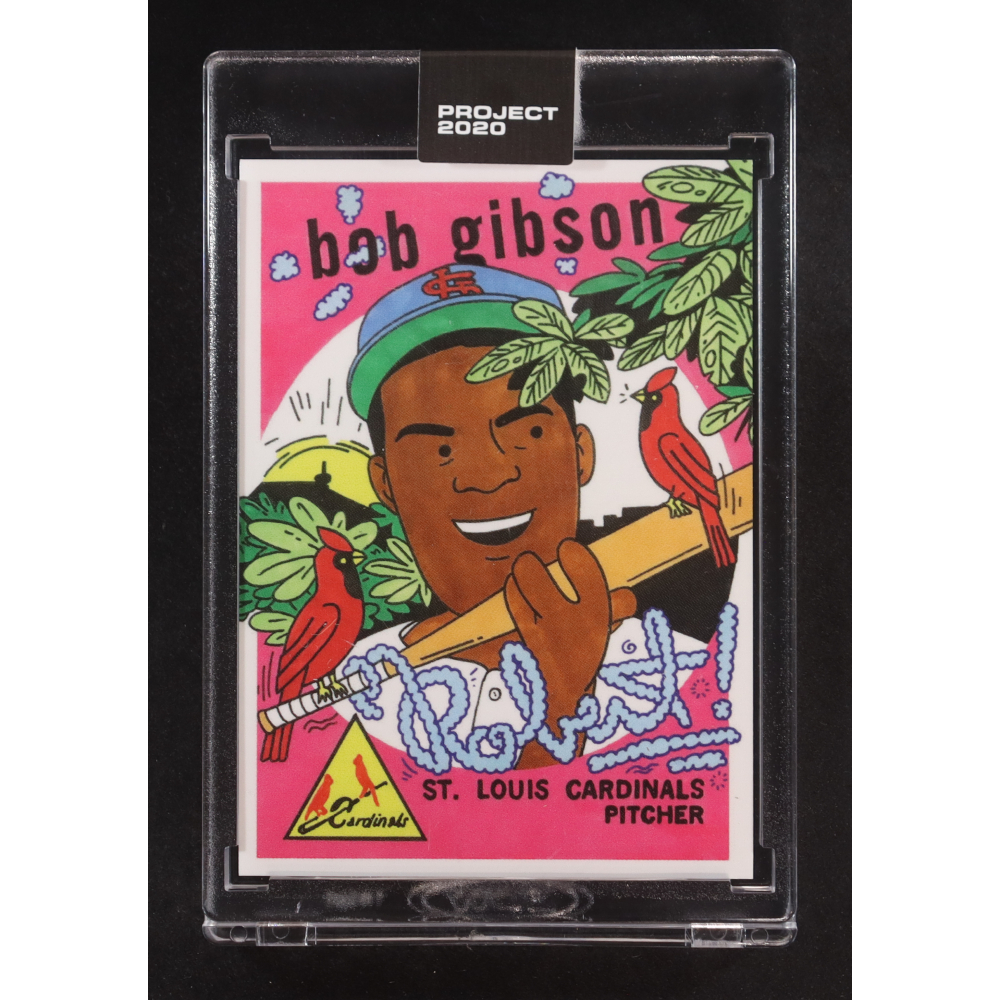 Bob Gibson 2020 Topps Project 2020 #84 / Ermsy at PristineAuction.com