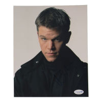 Matt Damon Signed 8x10 Photo (ACOA) at PristineAuction.com