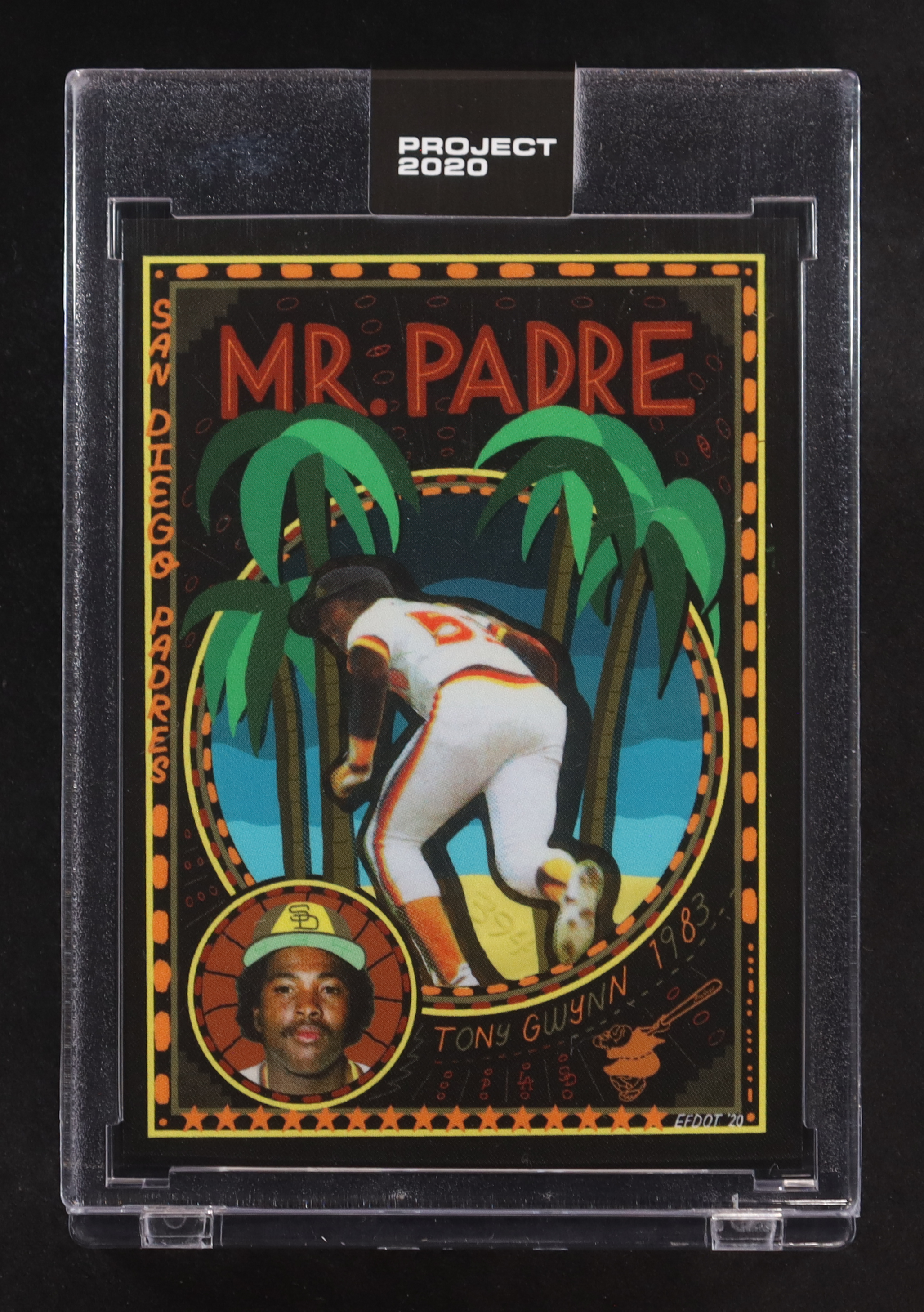 Tony Gwynn 2020 Topps Project 2020 #94 / Efdot at PristineAuction.com Tony Gwynn 2020 Topps Project 2020 #94 / Efdot at PristineAuction.com