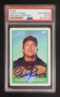 Chevy Chase Signed Custom Trading Card (PSA) at PristineAuction.com