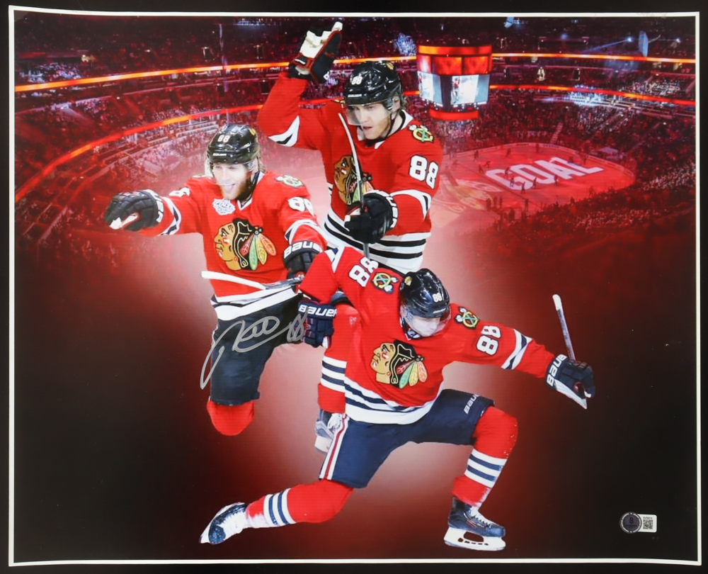 Patrick Kane Signed Blackhawks 16x20 Photo (Beckett) at PristineAuction.com Patrick Kane Signed Blackhawks 16x20 Photo (Beckett) at PristineAuction.com