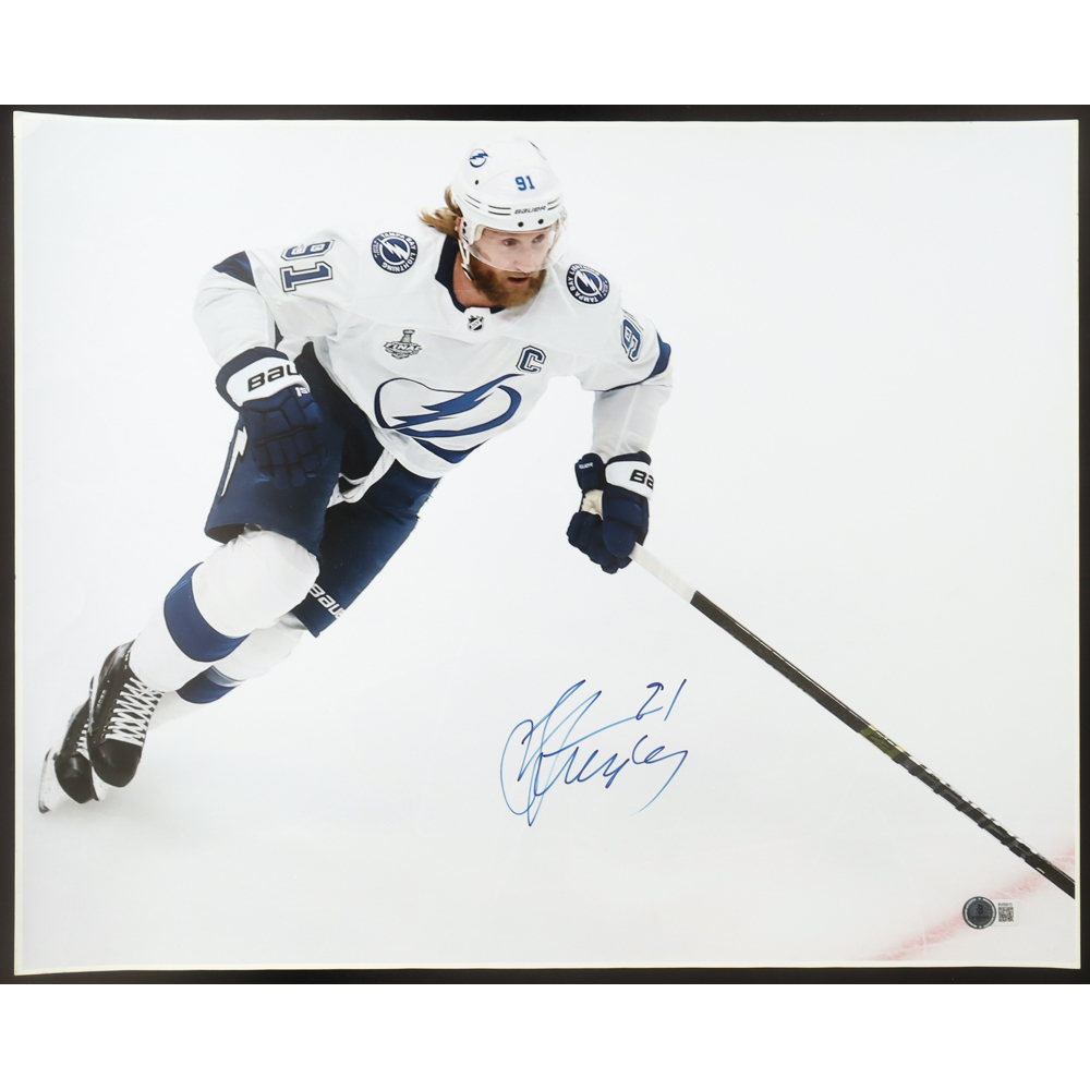 Steven Stamkos Signed Lightning 16x20 Photo (Beckett) at PristineAuction.com