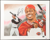 Ken Griffey Jr. Signed Reds 16x20 Print (Beckett) at PristineAuction.com