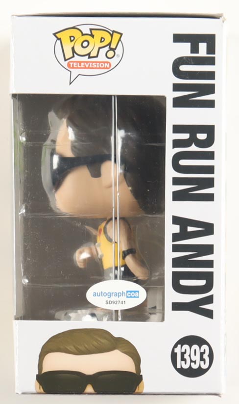 Ed Helms Signed "The Office" #1393 Fun Run Andy Funko Pop! Vinyl Figure (ACOA) at PristineAuction.com Ed Helms Signed "The Office" #1393 Fun Run Andy Funko Pop! Vinyl Figure (ACOA) at PristineAuction.com