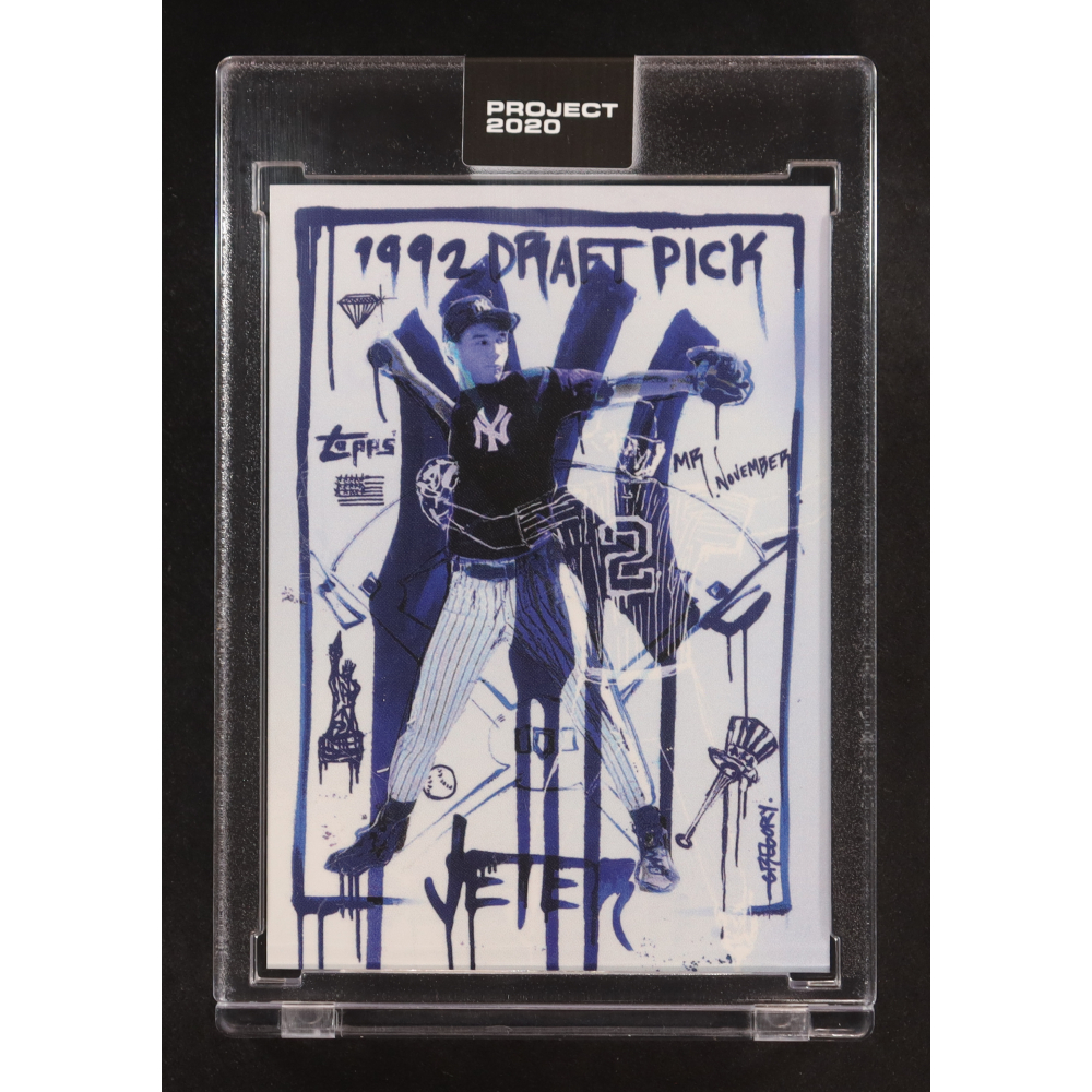 Derek Jeter 2020 Topps Project 2020 #93 / Gregory Siff at PristineAuction.com