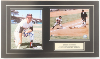 Brooks Robinson Signed Orioles Custom Matted Photo Display (JSA) at PristineAuction.com