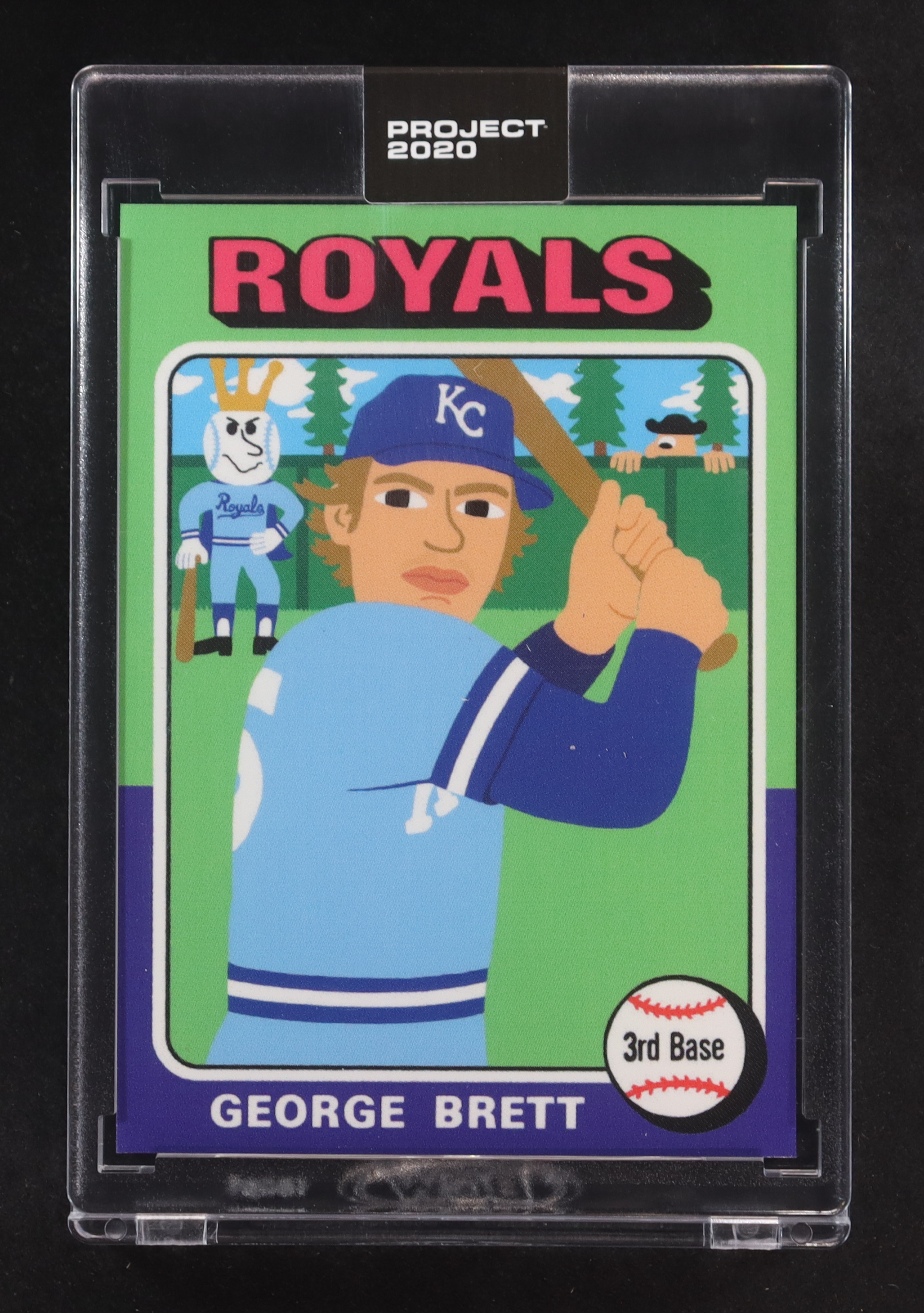 George Brett 2020 Topps Project 2020 #102 / Keith Shore at PristineAuction.com George Brett 2020 Topps Project 2020 #102 / Keith Shore at PristineAuction.com