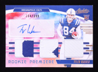 Tyler Warren 2025 Absolute Rookie Premiere Materials Autographs #12 RC #154/399 at PristineAuction.com
