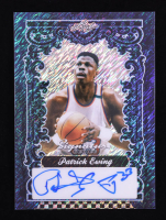 Patrick Ewing 2025 Leaf Signature Series Shimmer Navy #BAPE1 #1/1 at PristineAuction.com