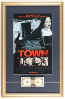 "The Town" Custom Framed Photo Display with Money Stack at PristineAuction.com