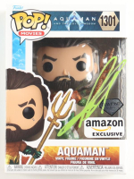 Jason Mamoa Signed "Aquaman And The Lost Kingdom" #1301 Aquaman Funko Pop! Vinyl Figure (ACOA) at PristineAuction.com