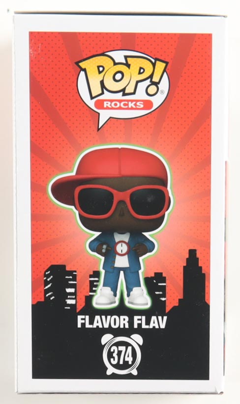 Flavor Flav Signed "Flavor Flav" #374 Flavor Flav Funko Pop! Vinyl Figure With Hand-Drawn Sketch (AutographCOA) at PristineAuction.com Flavor Flav Signed "Flavor Flav" #374 Flavor Flav Funko Pop! Vinyl Figure With Hand-Drawn Sketch (AutographCOA) at PristineAuction.com