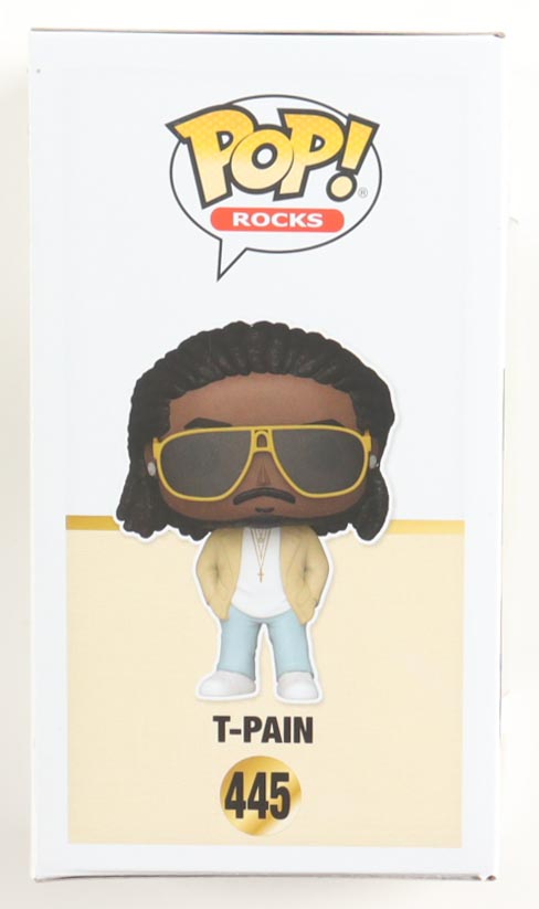 T-Pain Signed "Rappa Ternt Sanga" #445 T-Pain Funko Pop! Vinyl Figure (ACOA) at PristineAuction.com T-Pain Signed "Rappa Ternt Sanga" #445 T-Pain Funko Pop! Vinyl Figure (ACOA) at PristineAuction.com