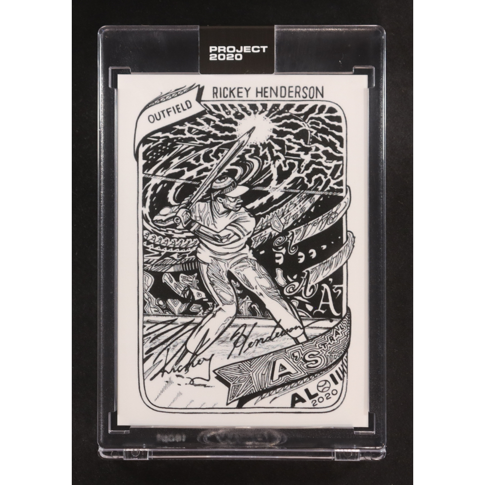Rickey Henderson 2020 Topps Project 2020 #104 / JK5 at PristineAuction.com