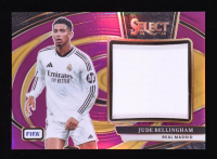 Jude Bellingham 2024-25 Select FIFA Jumbo Swatches FIFA Purple #23 #15/49 at PristineAuction.com