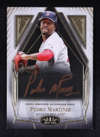 Pedro Martinez 2022 Topps Tier One Autographs Bronze Ink #T1APM #16/25 at PristineAuction.com