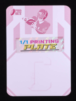 Ja'Marr Chase 2025 Leaf Pro Set Metal Surname Signatures Printing Plates Magenta #SSJMC #1/1 at PristineAuction.com