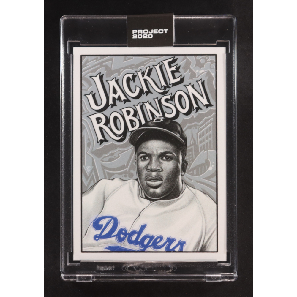 Jackie Robinson 2020 Topps Project 2020 #79 / Mister Cartoon at PristineAuction.com