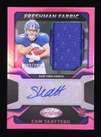 Cam Skattebo 2025 Certified Freshman Fabric Mirror Signatures Pink #8 RC #283/299 at PristineAuction.com