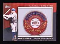 Babe Ruth 2010 Topps Commemorative Patch #MCP2 at PristineAuction.com