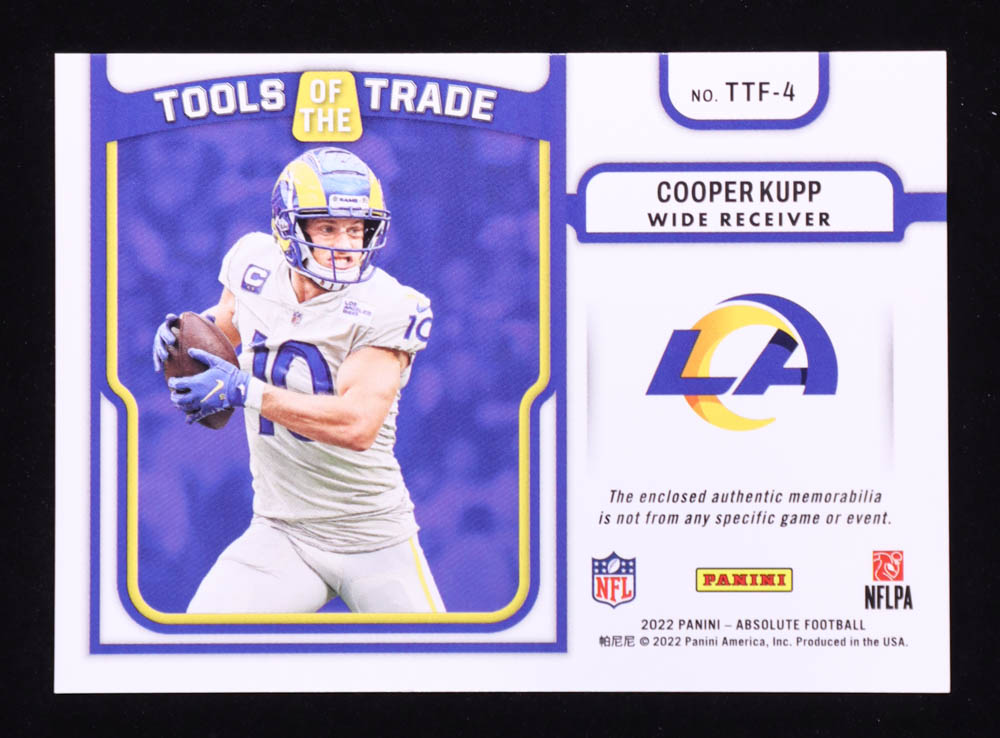 Cooper Kupp 2022 Absolute Tools of the Trade Five Materials #4 #08/49 at PristineAuction.com Cooper Kupp 2022 Absolute Tools of the Trade Five Materials #4 #08/49 at PristineAuction.com