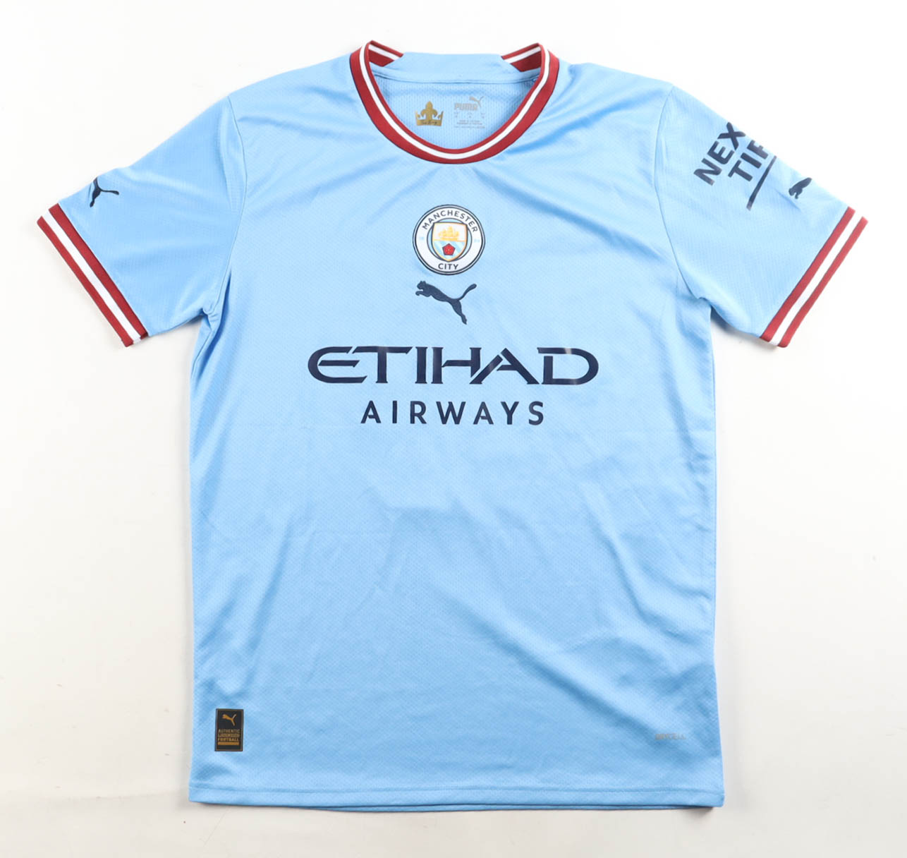Phil Foden Signed Manchester City F. C. Puma Authentic Jersey (Beckett) at PristineAuction.com Phil Foden Signed Manchester City F. C. Puma Authentic Jersey (Beckett) at PristineAuction.com