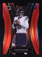 Caleb Williams 2024 Select Draft Selections Memorabilia Prizm Red #1 RC at PristineAuction.com