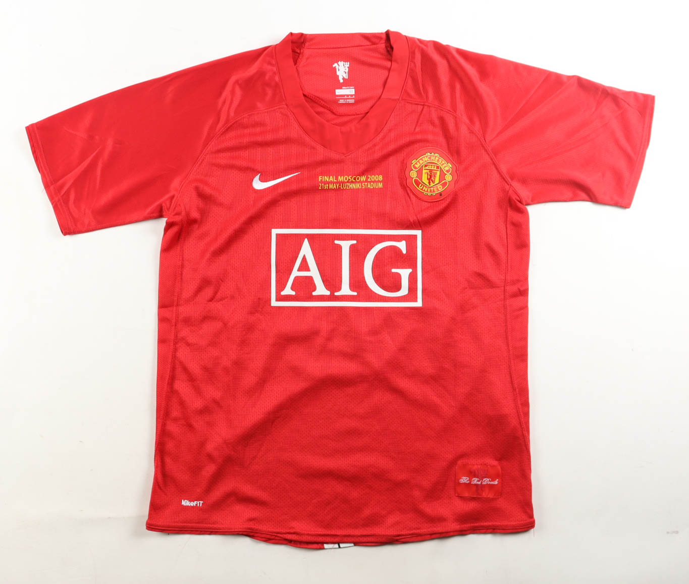 Paul Scholes Signed Manchester United F.C. Nike Authentic Jersey (Beckett) at PristineAuction.com Paul Scholes Signed Manchester United F.C. Nike Authentic Jersey (Beckett) at PristineAuction.com