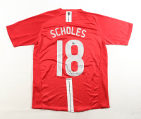 Paul Scholes Signed Manchester United F.C. Nike Authentic Jersey (Beckett) at PristineAuction.com