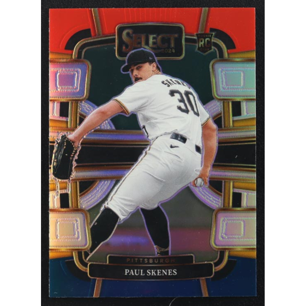 Paul Skenes 2024 Select Prizms Tri-Color #1 RC at PristineAuction.com