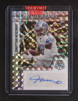 Jameson Williams 2022 Panini Mosaic Draft Picks Autographs Mosaic #13 RC at PristineAuction.com