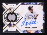 Jorge Posada 2025 Topps Diamond Icons Single Player Relic Autographs #SPARJP #24/25 at PristineAuction.com