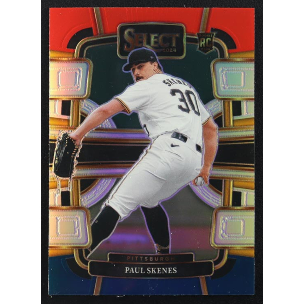 Paul Skenes 2024 Select Prizms Tri-Color #1 RC at PristineAuction.com