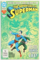 1993 "The Adventures of Superman" #500 DC Comic Book at PristineAuction.com