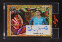 Hope Solo 2025 Leaf Independence Day Orange Shimmer Prizm Refractor Auto #BA-HS1 #1/1 at PristineAuction.com