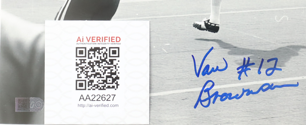 Van Brownson Signed Nebraska Cornhuskers 8x10 Photo (AIV) at PristineAuction.com Van Brownson Signed Nebraska Cornhuskers 8x10 Photo (AIV) at PristineAuction.com