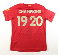 Trent Alexander-Arnold Signed "19-20 Champions" Liverpool F. C. New Balance Authentic Jersey (Beckett) at PristineAuction.com
