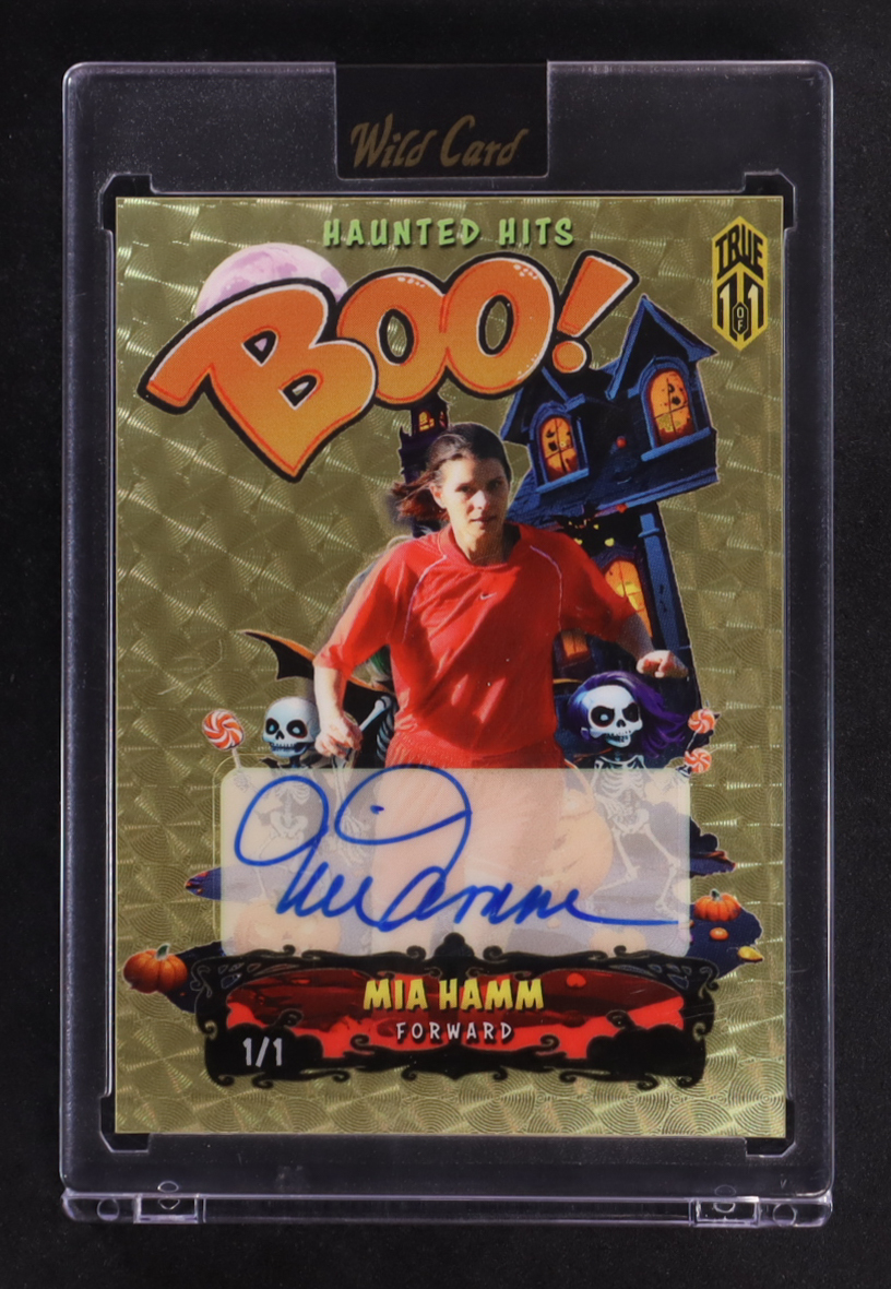 Mia Hamn 2025 Wild Card Haunted Hits Monster Hunt Auto #G3HHTBO-MHA #1/1 at PristineAuction.com Mia Hamn 2025 Wild Card Haunted Hits Monster Hunt Auto #G3HHTBO-MHA #1/1 at PristineAuction.com