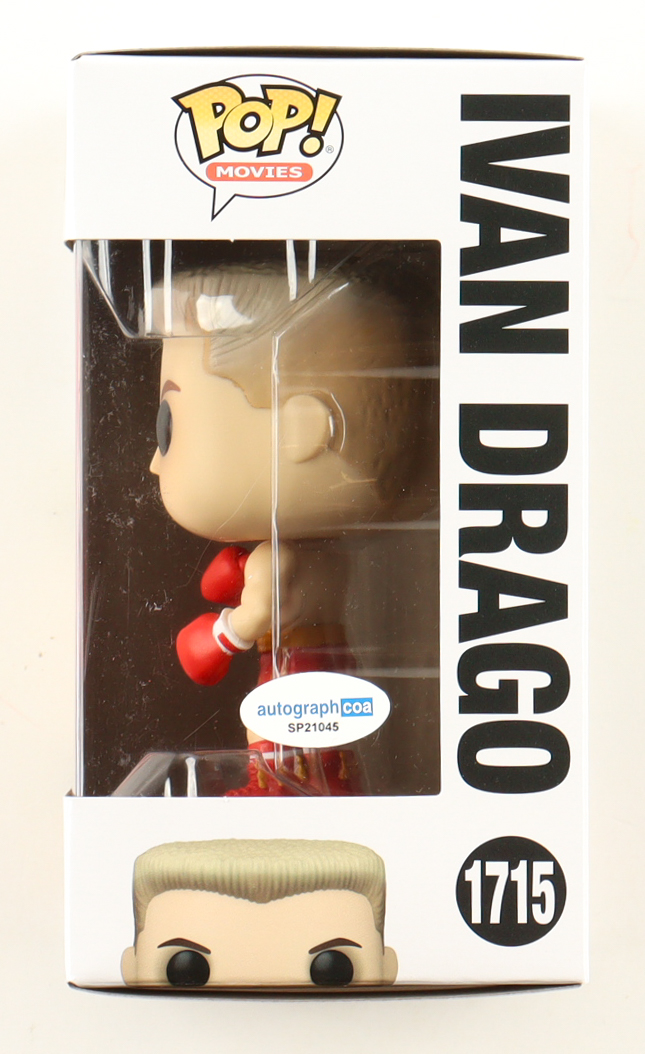 Dolph Lundgren Signed "Rocky" #1715 Ivan Drago Funko Pop! Vinyl Figure (ACOA) at PristineAuction.com Dolph Lundgren Signed "Rocky" #1715 Ivan Drago Funko Pop! Vinyl Figure (ACOA) at PristineAuction.com