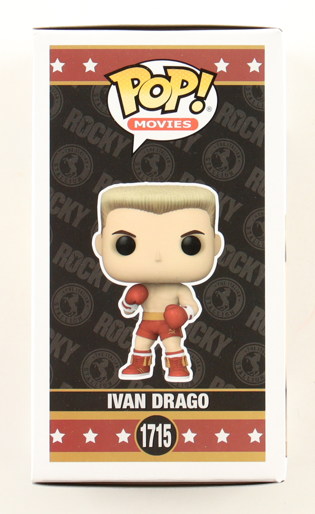 Dolph Lundgren Signed "Rocky" #1715 Ivan Drago Funko Pop! Vinyl Figure (ACOA) at PristineAuction.com Dolph Lundgren Signed "Rocky" #1715 Ivan Drago Funko Pop! Vinyl Figure (ACOA) at PristineAuction.com