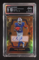 Keon Coleman 2024 Panini Gold Standard Rookie Auto #126 RC #158/199 (Arena Club 9 | Autograph Graded Arena Club 10) at PristineAuction.com