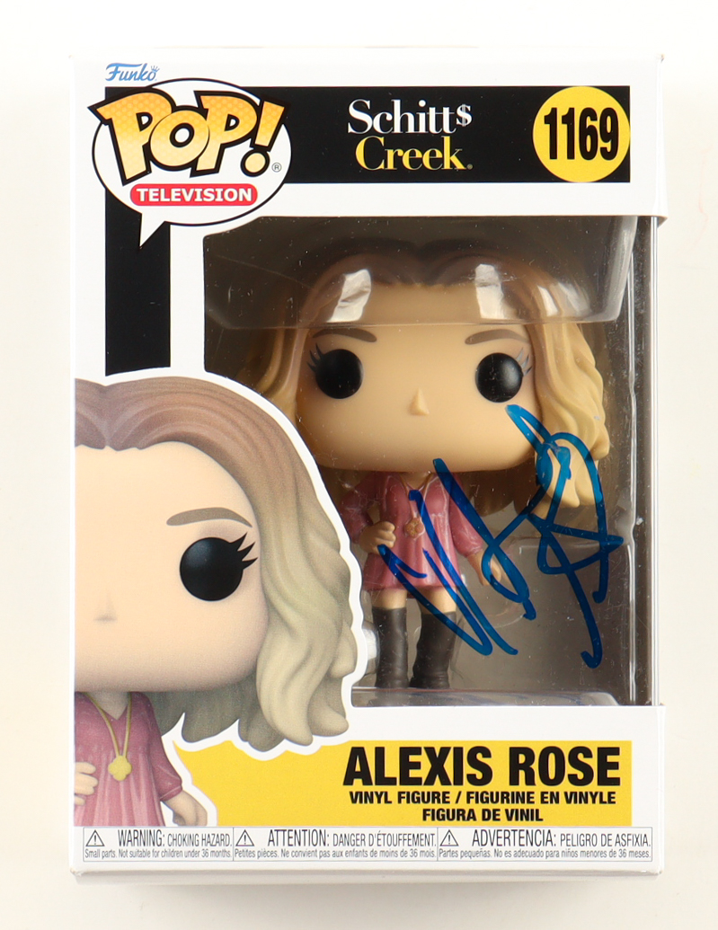 Annie Murphy Signed "Schitts Creek" #1169 Alexis Rose Funko Pop! Vinyl Figure (AutographCOA) at PristineAuction.com Annie Murphy Signed "Schitts Creek" #1169 Alexis Rose Funko Pop! Vinyl Figure (AutographCOA) at PristineAuction.com