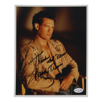 Randy Travis Signed 8x10 Photo Inscribed "Thanks God Bless" (ACOA) at PristineAuction.com