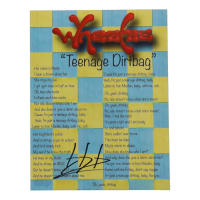 Brendan B. Brown Signed "Teenage Dirtbag" 8.5x11 Photo (Beckett) at PristineAuction.com