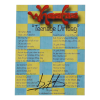 Brendan B. Brown Signed "Teenage Dirtbag" 8.5x11 Photo (Beckett) at PristineAuction.com