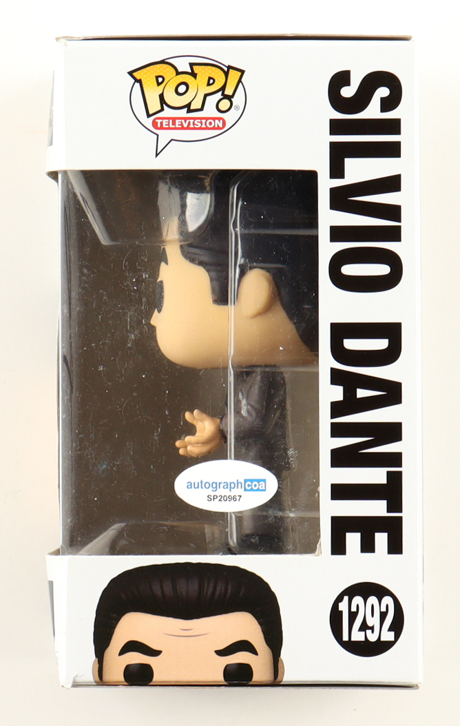 Steven Van Zandt Signed "Sopranos" #1292 Silvio Dante Funko Pop! Vinyl Figure (AutographCOA) at PristineAuction.com Steven Van Zandt Signed "Sopranos" #1292 Silvio Dante Funko Pop! Vinyl Figure (AutographCOA) at PristineAuction.com