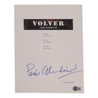 Pedro Almodovar Signed "Volver" 8.5x11 Movie Script Cover Page (Beckett) at PristineAuction.com